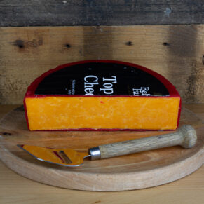 Red wax cheddar Belton farm